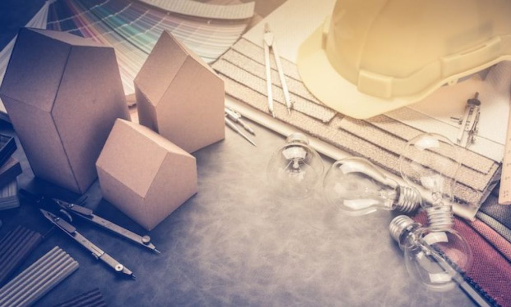 imagem futurística com lampada